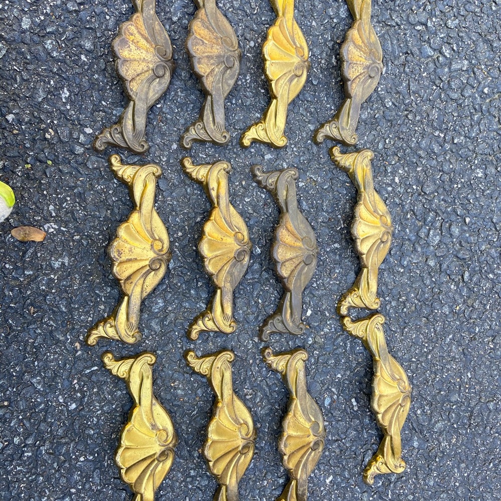 Antique Brass furniture knobs